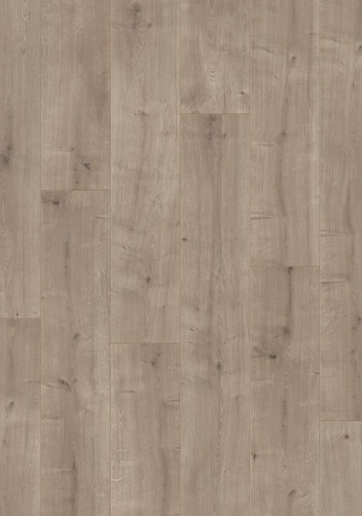 Houtlook laminaatvloer in warme eikentint